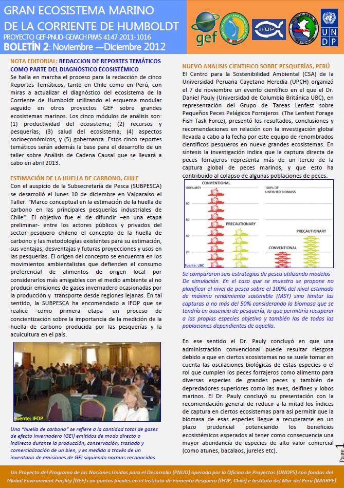 Segundo Boletín HCLME
